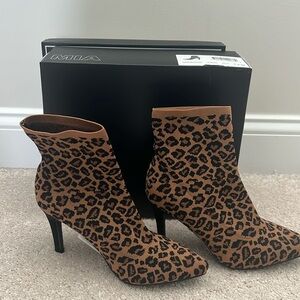 Cheetah 🐆 print booties MIA 
BNIB